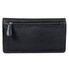 RFID Geldbeutel Damen Leder schwarz