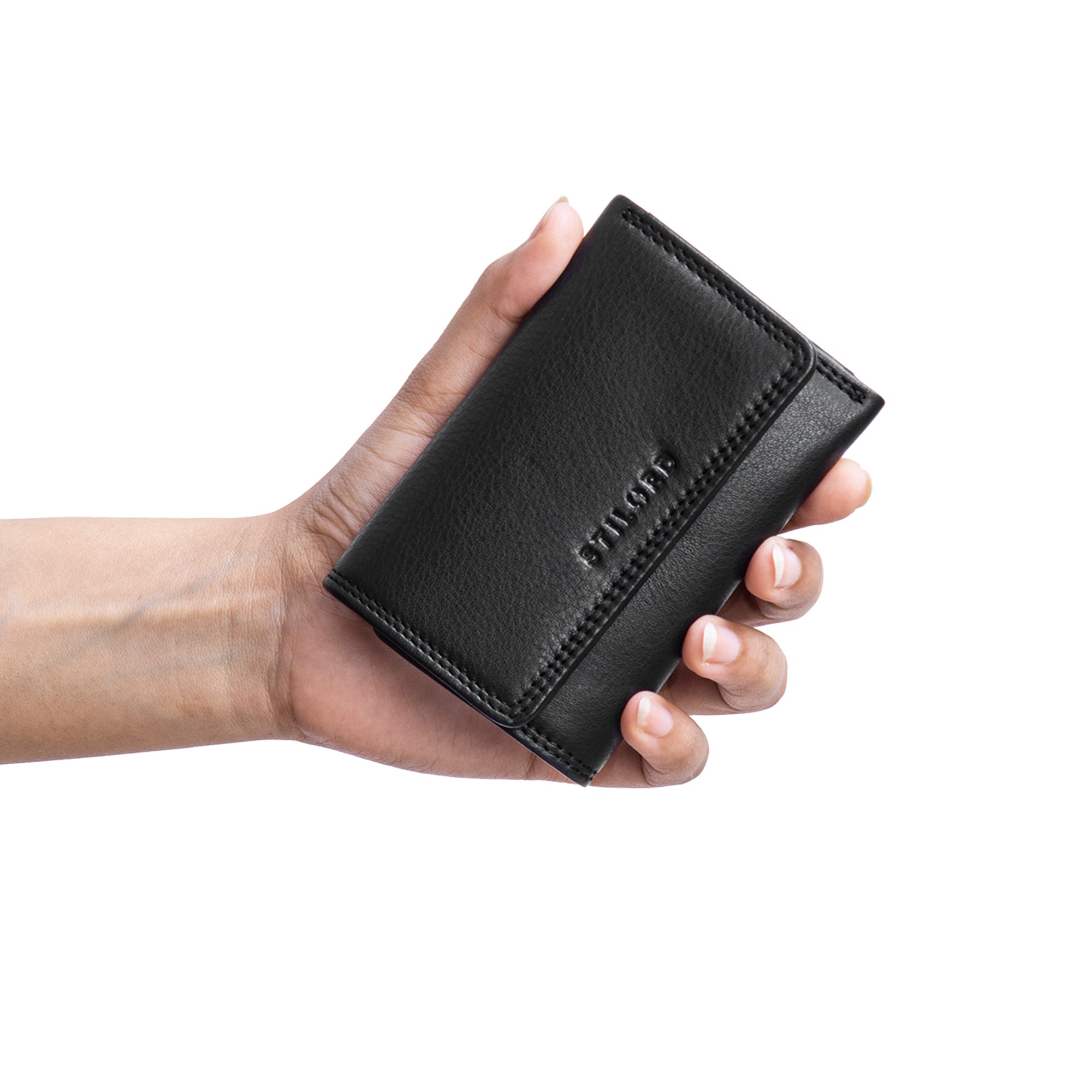 Brieftasche Vintage für Männer schwarz