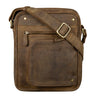 „Randall“ Vintage Læder Skuldertaske Messenger A5 Tablet Taske