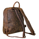 Vintage Leder Tagesrucksack Daypack