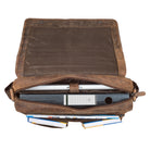Klassische Bürotasche braun