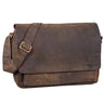 vintage umhängetasche leder herren