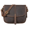 "Kira" Læder Crossbody Taske – Vintage Aftentaske