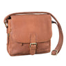 B-Stock "Lucian" Vintage skuldertaske læder lille