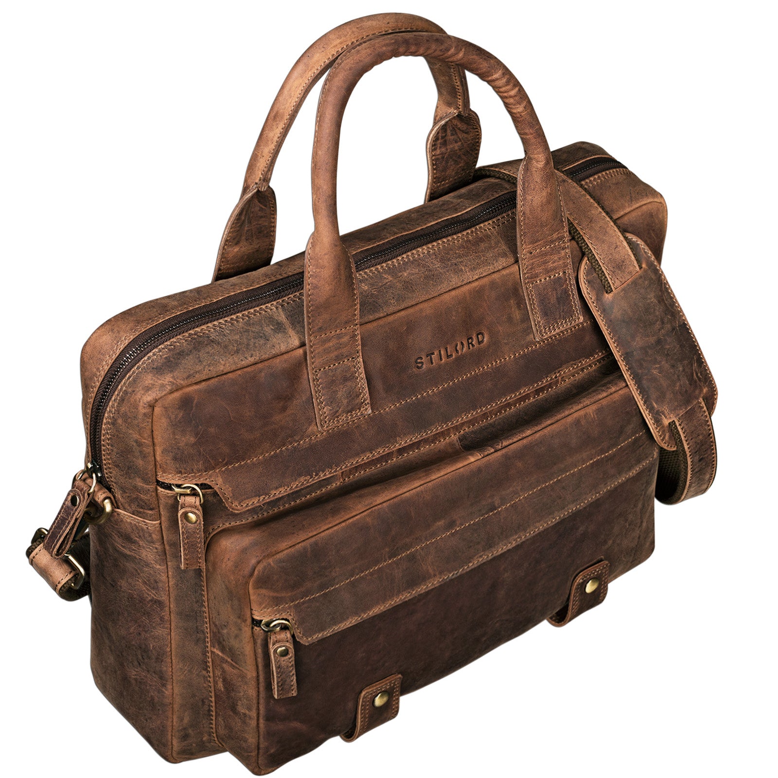 Businesstasche Leder braun