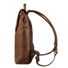 Rucksack Schule Leder braun