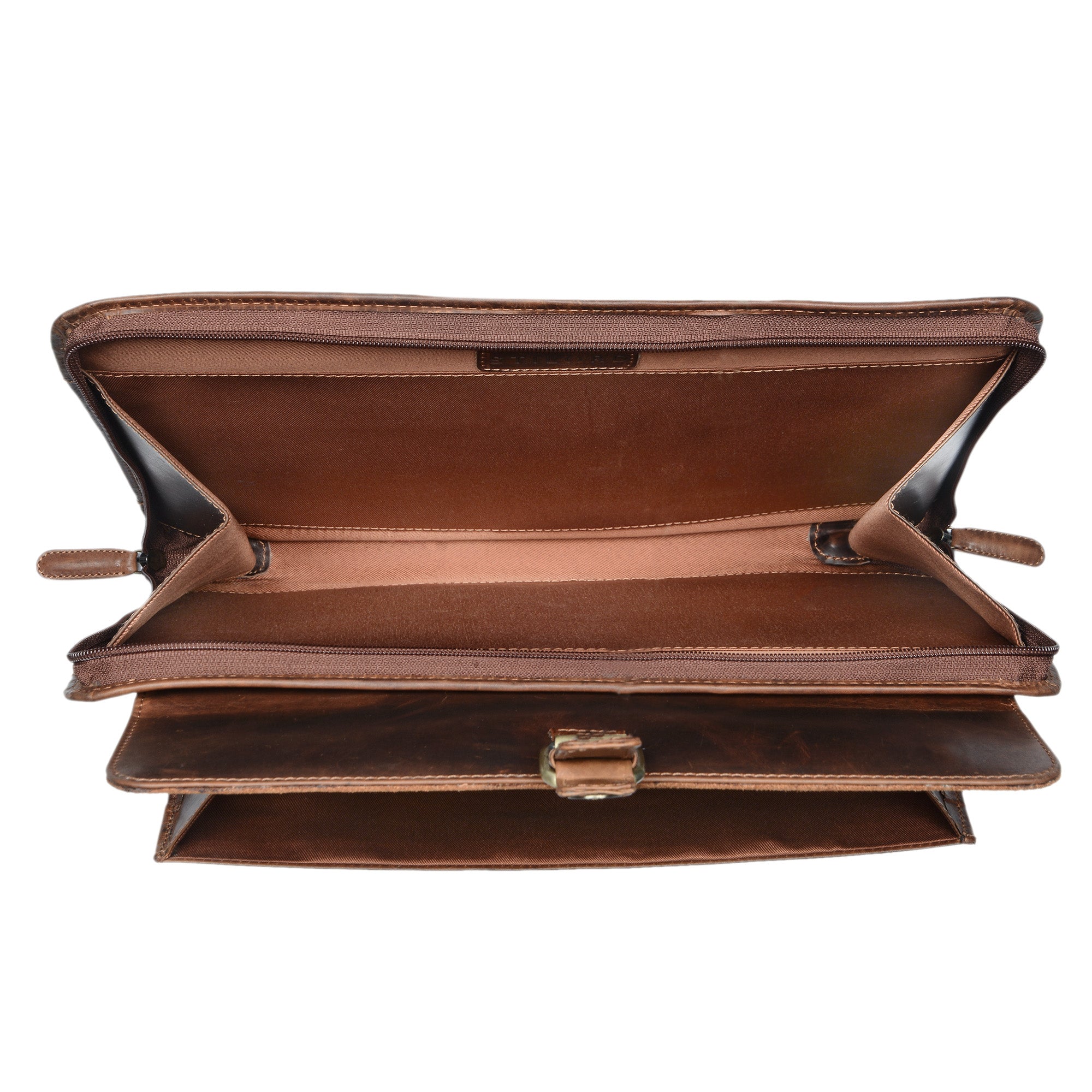 Aktenmappe Vintage echtes Leder