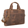 "Andrew" vintage business-lædertaske