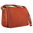 Damentasche Leder Cognac