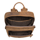 Rucksack Vintage Leder groß