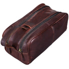Vintage Kulturtasche Leder