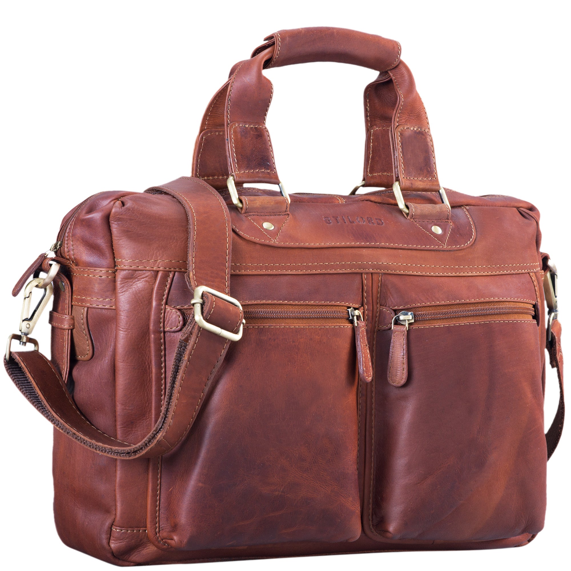 Business Ledertasche Herren Damen