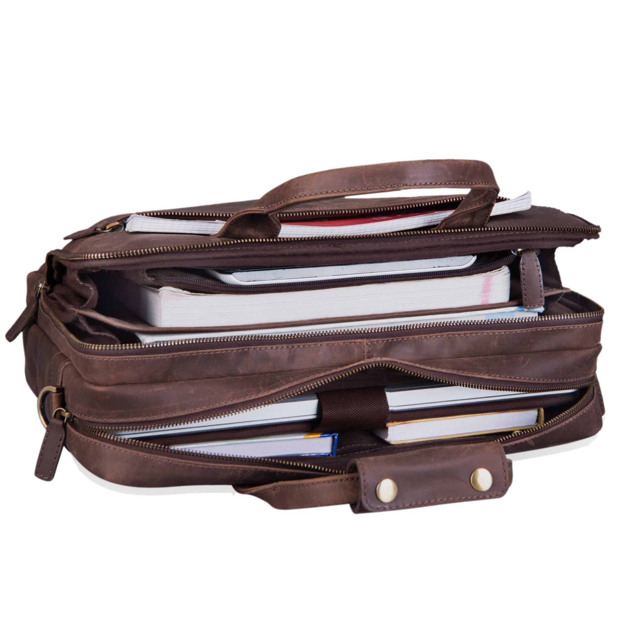Business Ledertasche Herren Damen