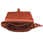 Messenger Tasche Leder cognac braun