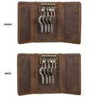 Vintage Schlüsselhülle Leder braun
