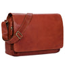 Leder Umhängetasche Vintage braun