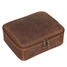 Vintage Wasch Tasche Leder