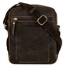 „Nash“ Herre Lædertaske Vintage Lille Messenger Taske Skuldertaske