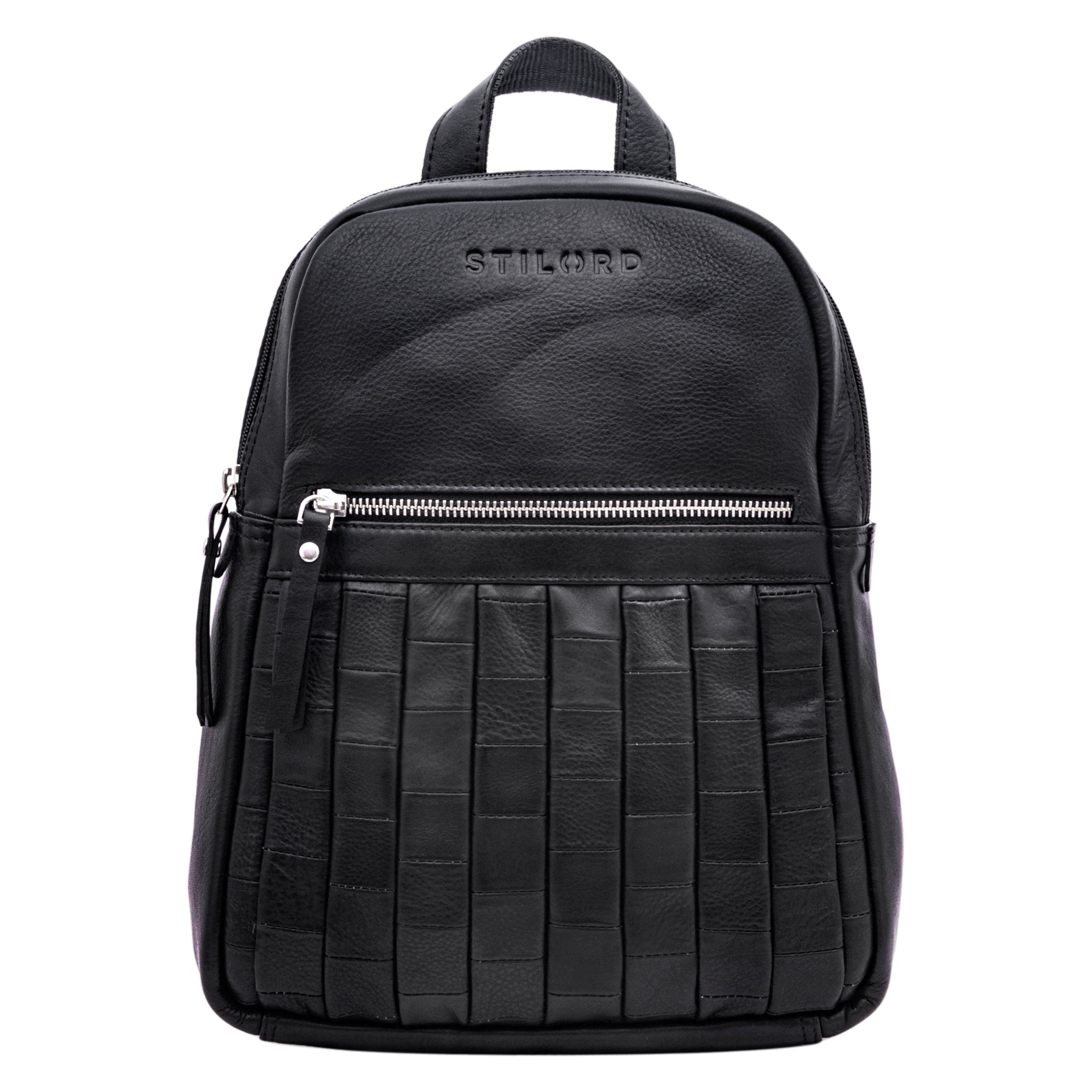 damenrucksack leder schwarz klein