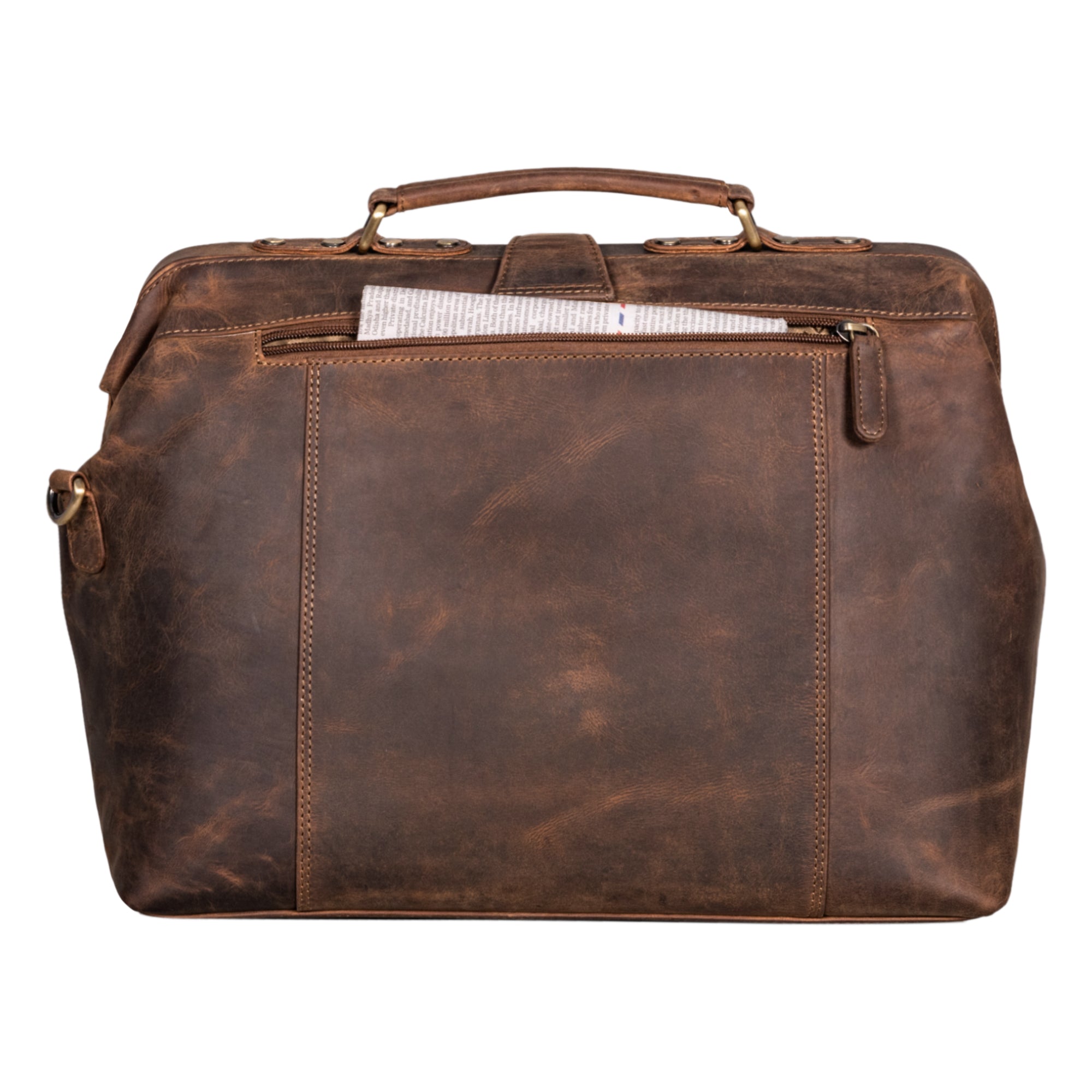 Braune Vintage Apothekertasche