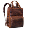 "Niall" Leder Laptop Rucksack 15 Zoll Herren & Damen Rucksacktasche