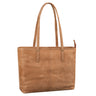 "Antonia" Stor Håndtaske Dame Læder Shopper Tote Taske