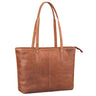 "Antonia" Stor Håndtaske Dame Læder Shopper Tote Taske