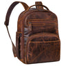 "Paco" Premium Business Rucksack Herren Leder Groß - 15,6 Zoll