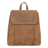 "Fiona" Læder Rygsæk Dame – Lille Vintage Daypack til Byen