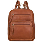 Damenrucksack Leder braun
