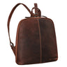 "Calla" Vintage Leather Backpack Women Small Elegant City Daypack Women Leather