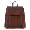 "Fiona" Læder Rygsæk Dame – Lille Vintage Daypack til Byen