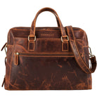 elegante Vintage Businesstasche echtes Leder