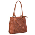 Leder Henkeltasche Mittelgroß Damen