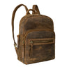 "Alba" Lille Læder Rygsæk til Kvinder Vintage – Daypack City