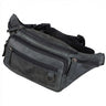 "Robin" Premium Bauchtasche Herren Leder mit 6 Reißverschlussfächern