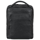 schwarzer rucksack leder