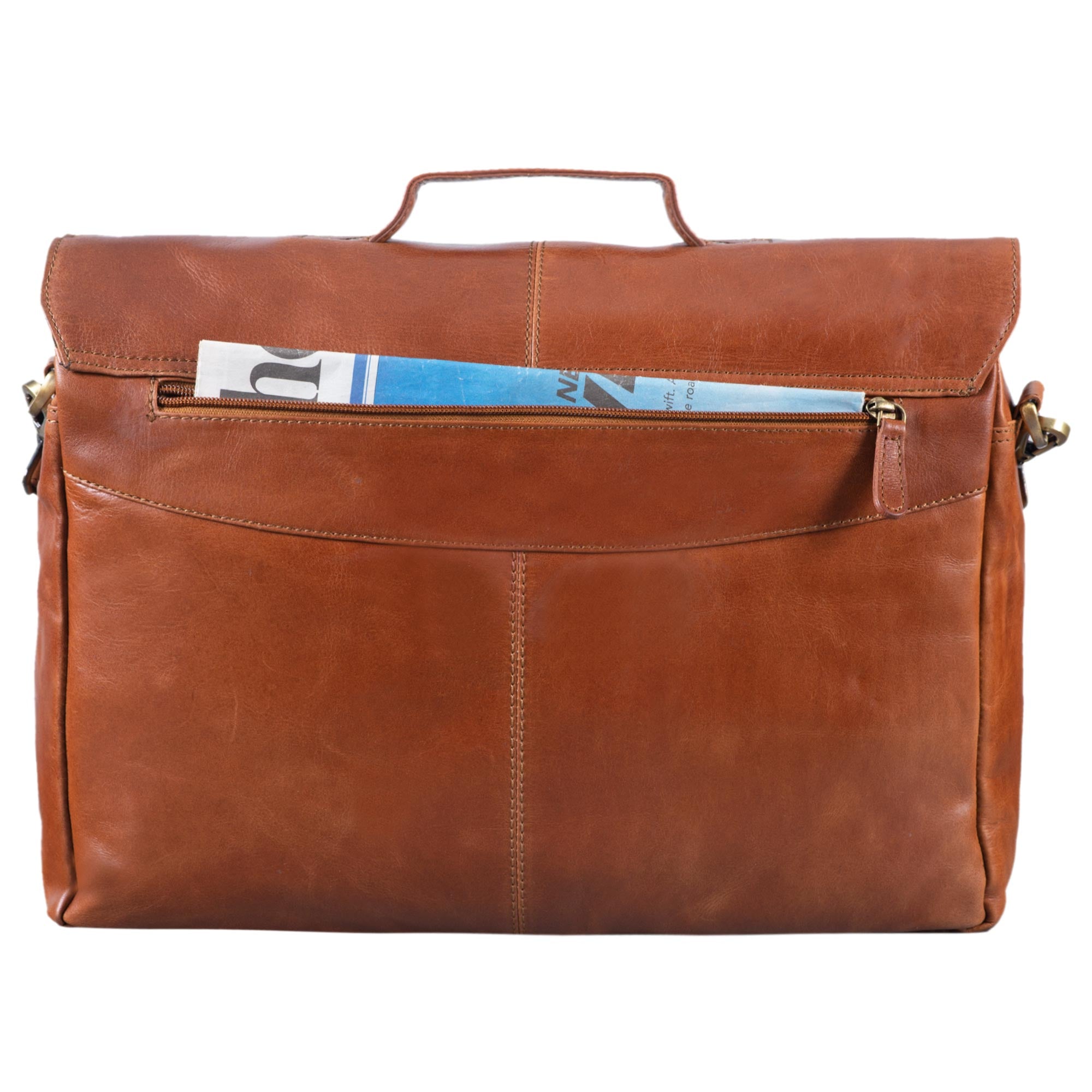 Moderne Schultertasche für Männer Leder