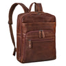 "Quinten" Stilvoller Leder Laptop Rucksack 16 Zoll für Herren & Damen