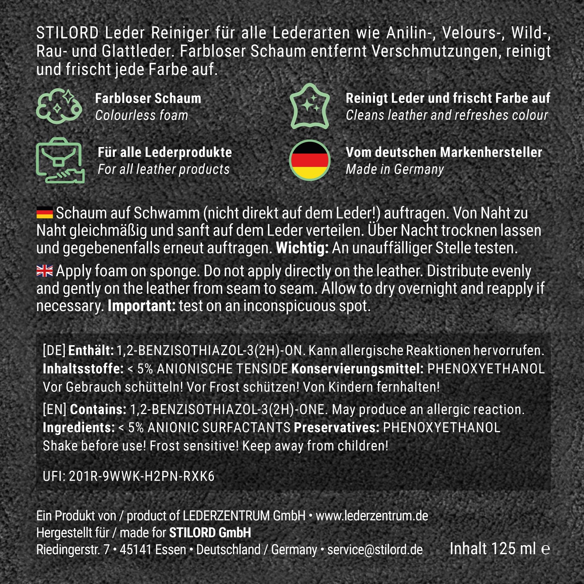 Echtleder pflegen