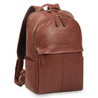Echt leder rucksack braun