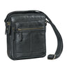 "Lorenzo" Kleine Umhängetasche Herren Leder für 8 Zoll Tablet