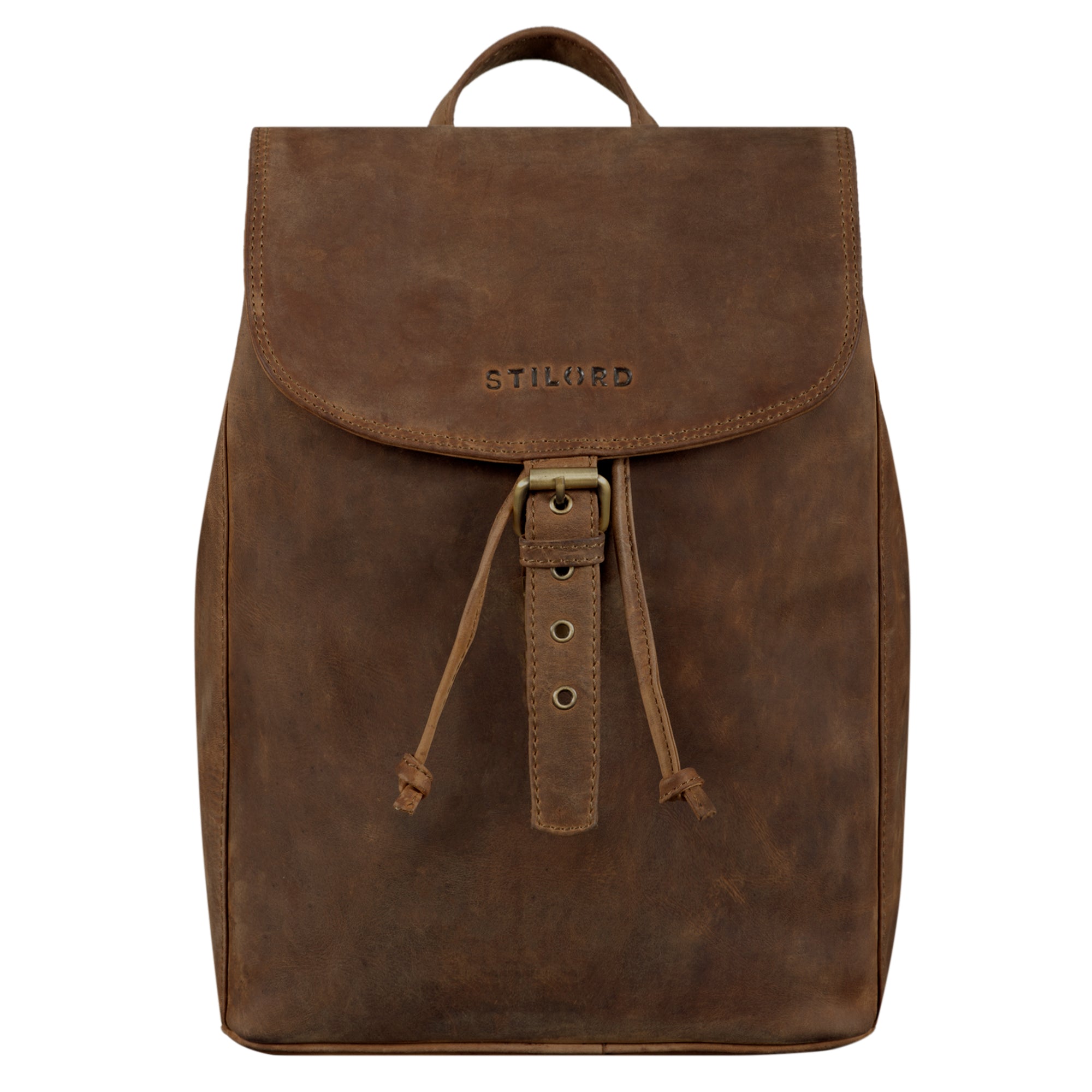 Vintage leder Damen Rucksack