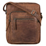 „Ringo“ Læder Skuldertaske Til Mænd Vintage Crossbody Taske